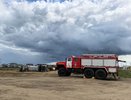 В поселке Первом Костромской области опрокинулся самосвал