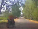 Костромские автоинспекторы поймали пьяного мотоциклиста: при задержании нарушитель вылетел в кювет