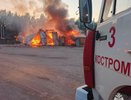 В Костроме произошел крупный пожар на улице Ярославской