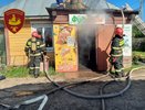 В  Костромской области загорелся магазин