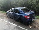 В Шарье "Рено Логан" вылетел на встречку и перевернулся: пострадал ребенок