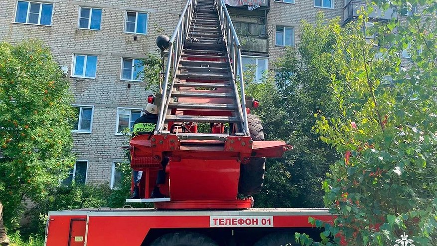 Главная картинка новости: В Костромской области спасатели вызволили застрявшего на балконе ребенка