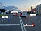 В Костроме подросток на питбайке спровоцировал ДТП с иномаркой и автобусом