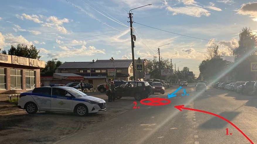 Главная картинка новости: В Нерехте водитель "Нивы Шевроле" сбил велосипедиста
