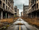 Люди сбежали, оставив даже личные вещи: сотни брошенных квартир, кладбище машин и бесконечный холод — город стал призраком