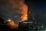 Миниатюра новости: В Костромской области загорелась старинная церковь