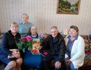 В Костромской области труженица тыла отметила 95-летний юбилей
