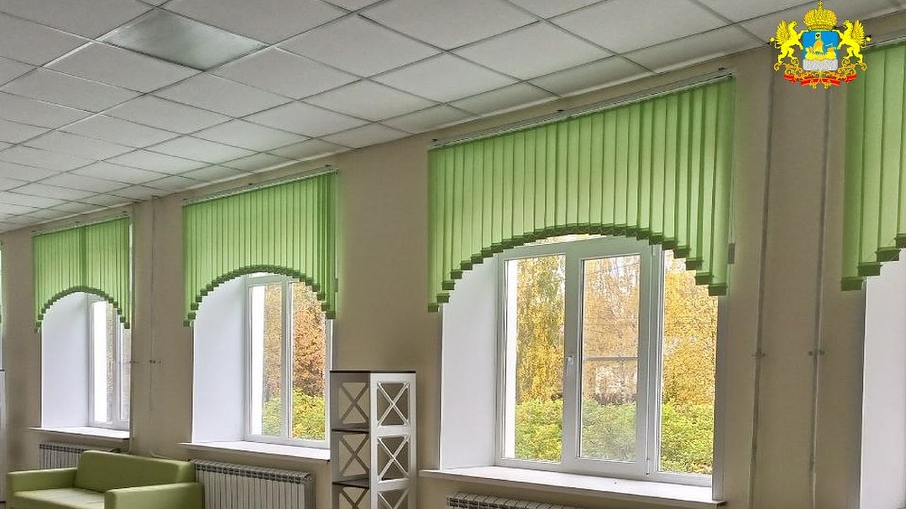 Главная картинка новости: В Вохме Костромской области отремонтировали школу