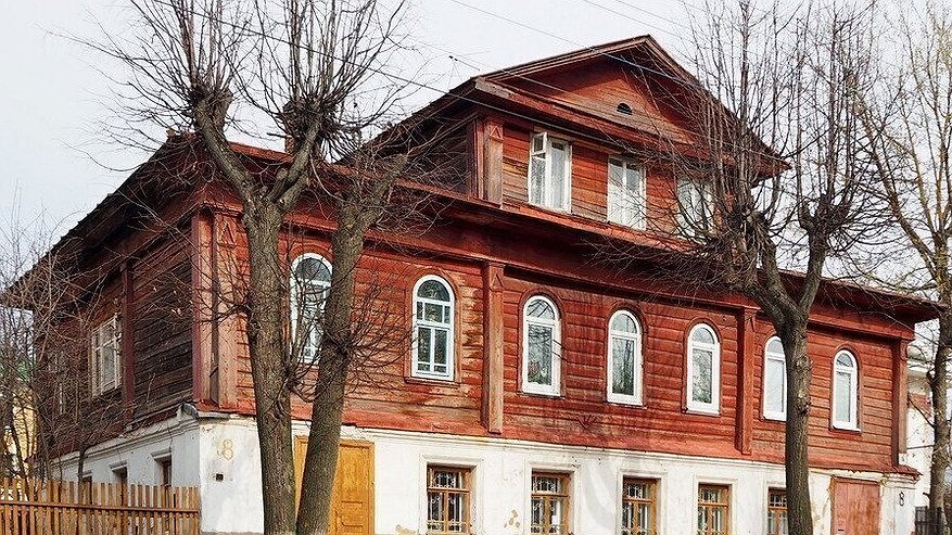 Главная картинка новости: В Костроме дом Белянкиных на улице Горной взяли под охрану