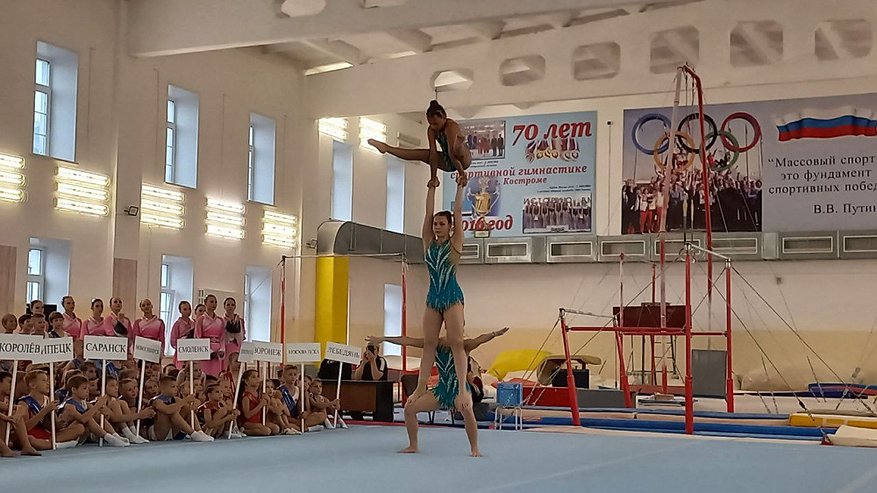 Главная картинка новости: Кострома примет всероссийские соревнования по спортивной гимнастике