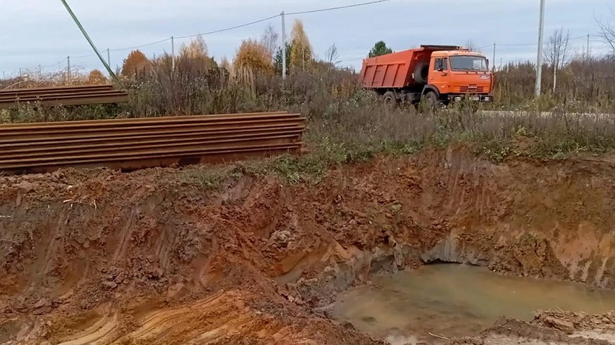 Главная картинка новости: В Костромской области строится современная канализационная станция