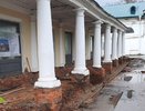 В Костроме во внутренних Торговых рядах активно ведется реставрация