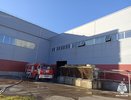 В Костроме на улице Зеленой загорелся производственный комплекс