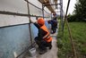 Миниатюра новости: В Костроме по предписанию жилищной инспекции отремонтировали фасад дома на улице Профсоюзной