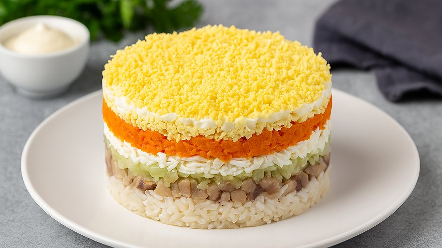 Главная картинка новости: Встречайте год Красной Огненной Лошади с салатом "Севастопольский": вытеснит "Шубу" и "Оливье" с вашего стола