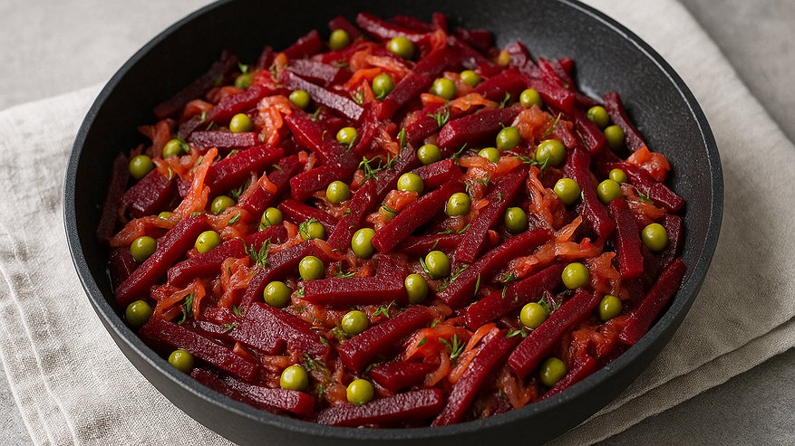 Главная картинка новости: Не успеваю покупать свеклу, подсели всей семьей на эту закуску: вкуснота необыкновенная, у родных аж за ушами трещит