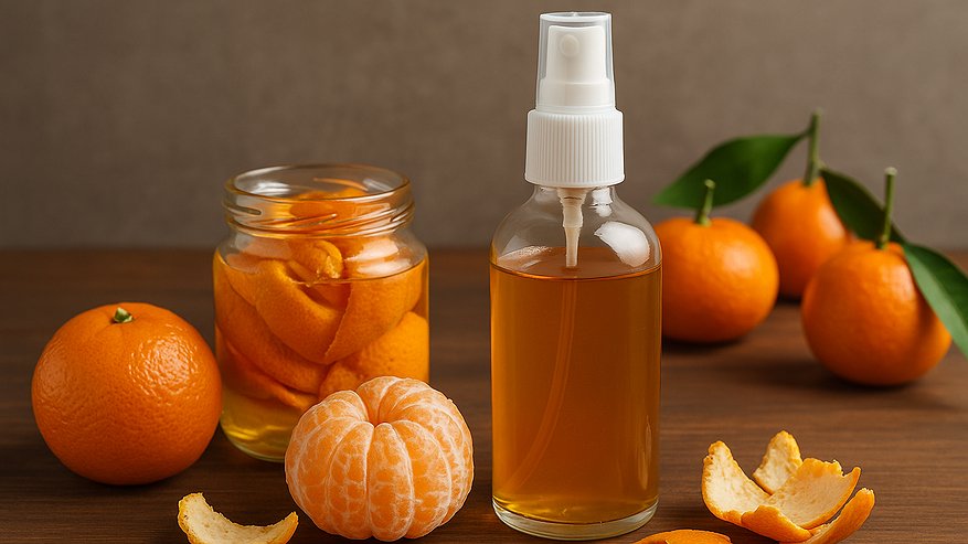 Главная картинка новости: Мандариновые корки заливаю уксусом — и всю зиму радуюсь своей хитрости: супер лайфхак для хозяек