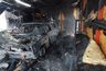 Миниатюра новости: В Костромской области загорелся гараж с машиной