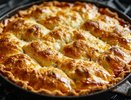 На выходных всегда готовлю вкуснейший пирог на сковороде всего за 15 минут: муж и дети сметают сразу же