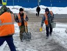 В Костроме продолжается борьба с гололедом на дорогах и тротуарах