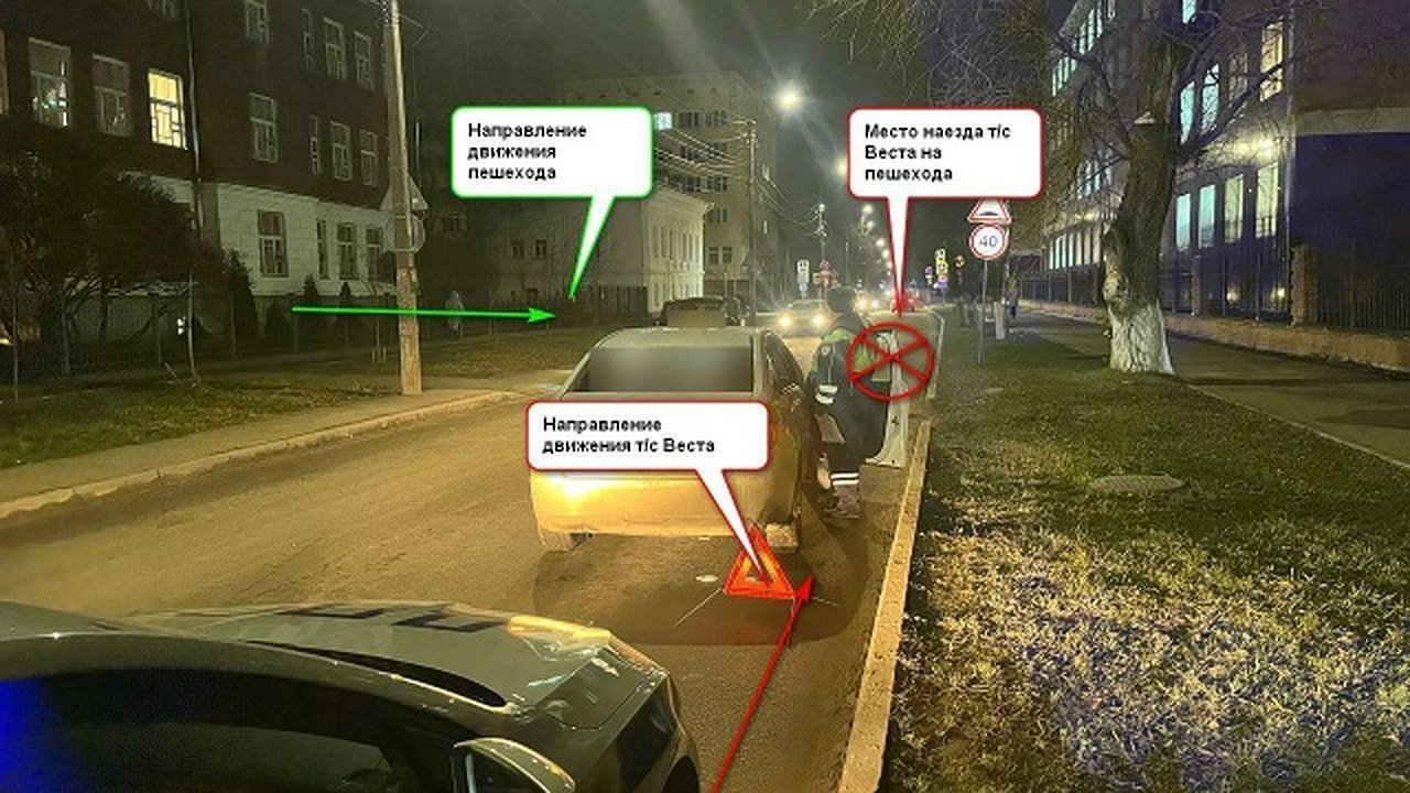 Главная картинка новости: В Костроме 12-летний школьник оказался под колесами "Лады"