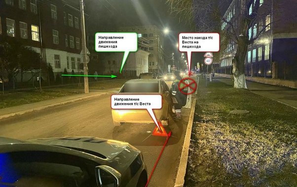 В Костроме 12-летний школьник оказался под колесами "Лады"