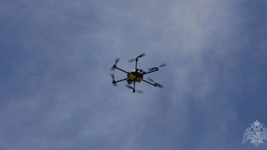 Главная картинка новости: Над регионами России за ночь сбили 33 украинских БПЛА