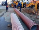 В Костроме строят новые сети ливневой канализации