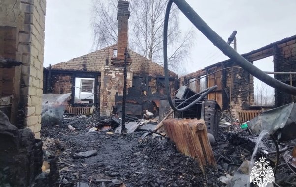 В Костромской области при пожаре пострадала 69-летняя женщина