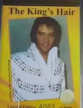 В Костроме продают волос поп-короля Элвиса Пресли