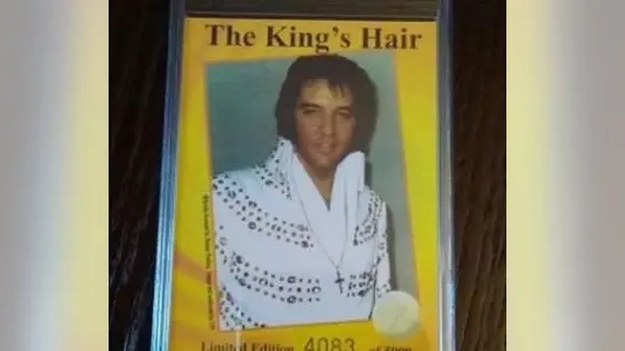 Главная картинка новости: В Костроме продают волос поп-короля Элвиса Пресли