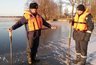 Миниатюра новости: В Костроме проверили толщину льда на Горьковском водохранилище
