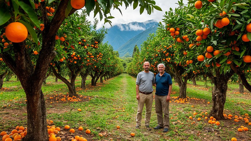 Главная картинка новости: Лучше они сгниют на ветке - хозяин сада в Абхазии признался, почему качественные мандарины не доезжают в Россию