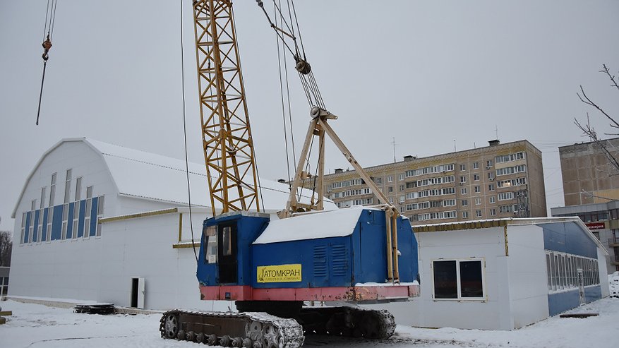 Главная картинка новости: В Костроме на Индустриальной началась подготовка чаши модульного бассейна