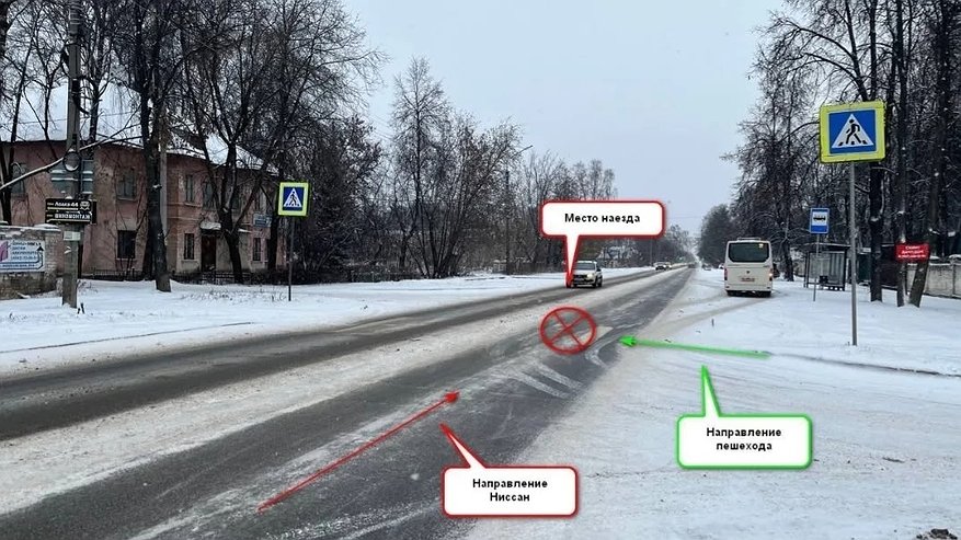 Главная картинка новости: В Костроме 15-летний подросток попал под колеса иномарки