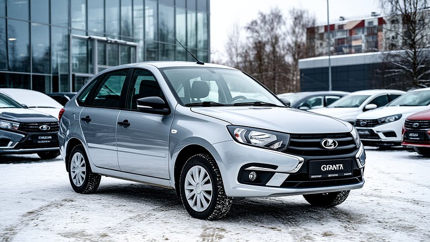 Главная картинка новости: Нашел у дилера "дешевую" Гранту за 829 000 руб - попытался понять, за что такие деньги. Ей "красная цена" 300 тысяч