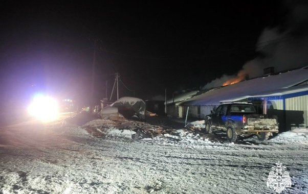 В Костромской области пожарные эвакуировали из огня 120 коров