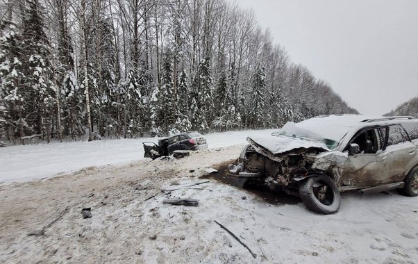 В Макарьевском районе в жутком ДТП на трассе погибло двое