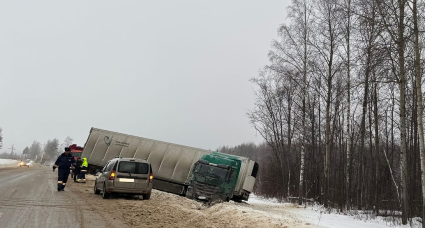 Водители возмущены состоянием трассы между Костромой и Шарьей