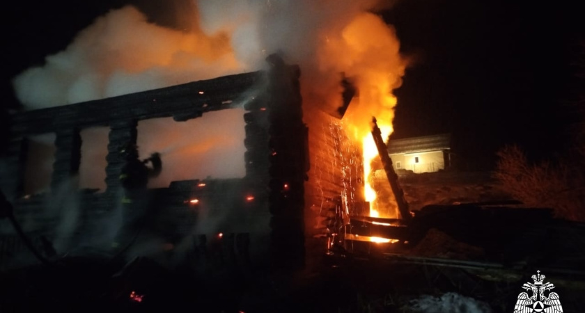 В Нерехтском районе при пожаре погиб мужчина