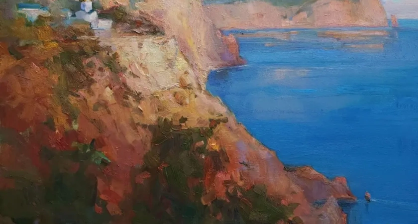 Художница из Костромы представит горожанам написанные в Крыму картины