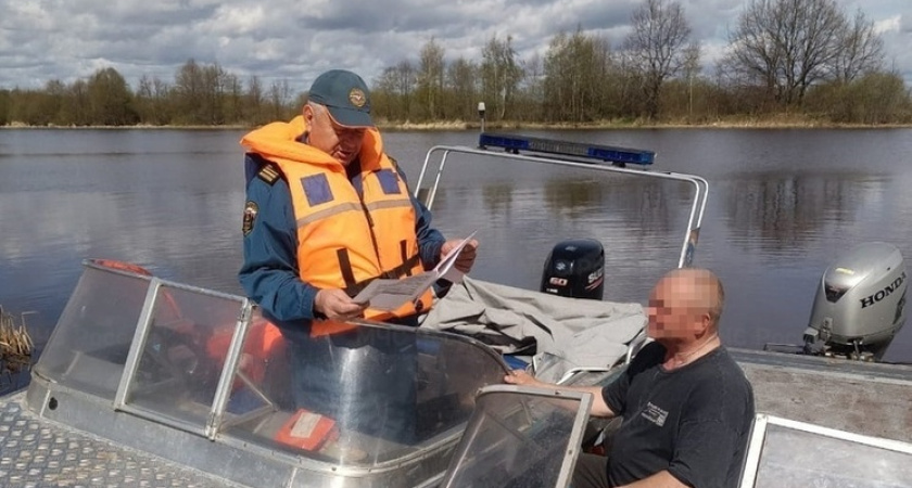 В Костромской области составлено больше 20 протоколов на владельцев маломерных судов