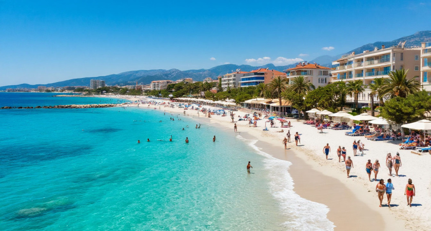 Дешевая "Турция" с изумрудным морем - ажиотаж на этот курорт в Китае бьет рекорды: пляжи битком, да и русских там обожают