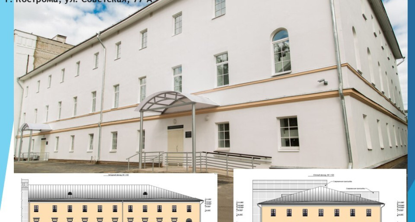 В Костроме на Советской отреставрируют старинное здание травматологии