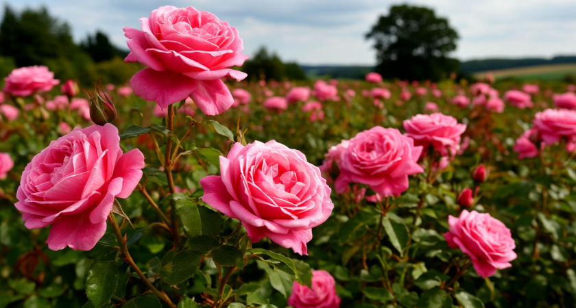30 граммов под куст – и розы цветут с июля по октябрь: выпускают бутоны пачками – аромат на 3 км в округе