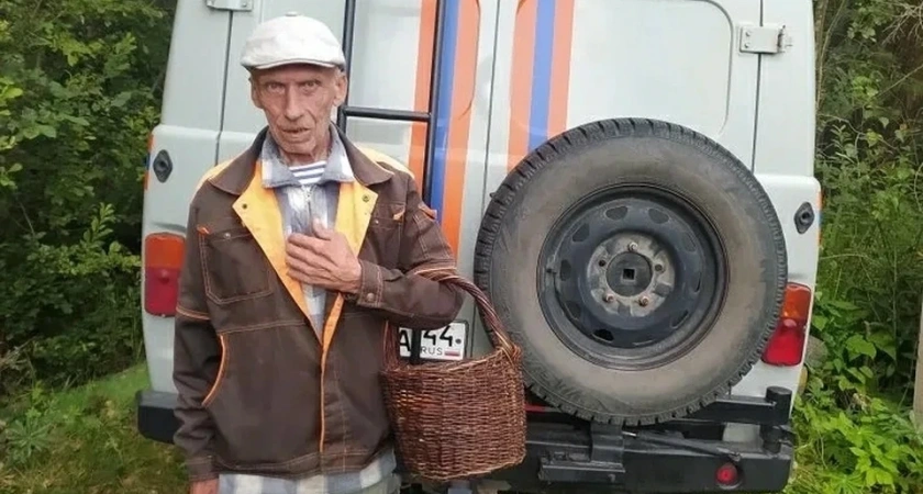 В Костромской области спасатели вывели из леса заблудившегося грибника