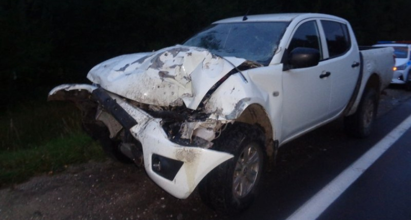 Работник фермы в Костромской области угнал машину начальника и попал в ДТП