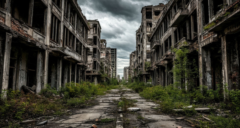 Нашел город-призрак в глуши лесов: люди побросали свои вещи и сбежали — что их заставило