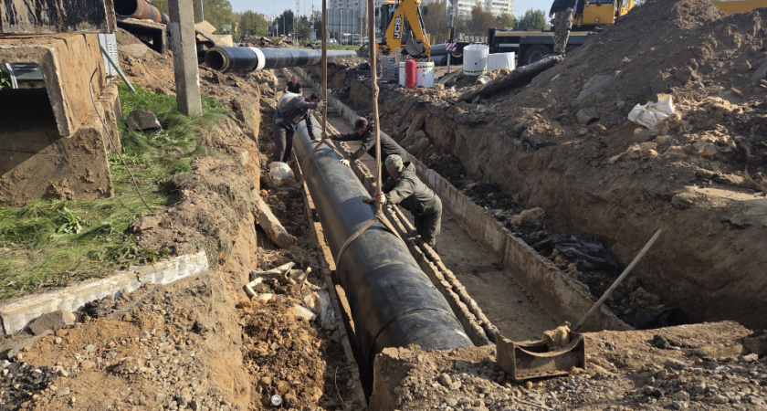 В Костроме работы по капремонту теплосетей ведутся в ежедневном режиме