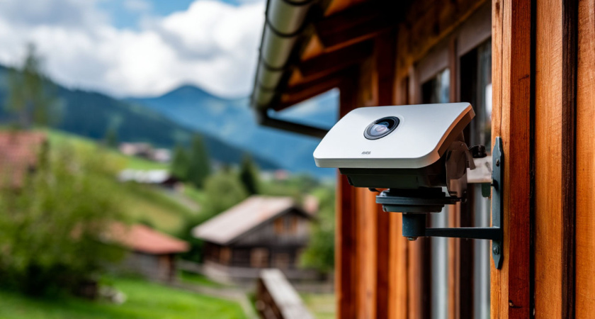 Поставил камеру видеонаблюдения на дом в деревне - а она "спалила" соседа: ничего не крал, но "осадочек" остался